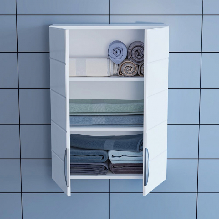 Шкаф подвесной Санта Родос-60×80 над стиральной машиной 406001