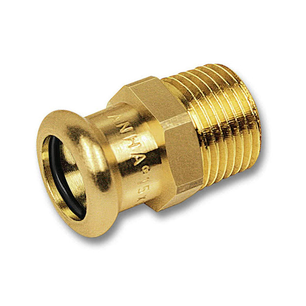 Муфта пресс ВПр-НР 35-1.1/2" SA 8243G бронза Sanha