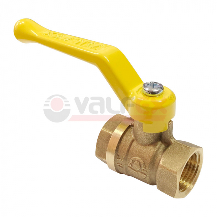 Кран шаровой газовый Valfex 11б27фтМ DN25 (1&quot;) в-в рыч. латунь