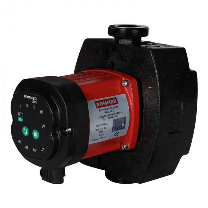 Насос циркуляционный Rommer Profi ERTI 25/40-180 c теплоизоляцией