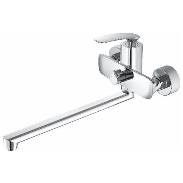 Смеситель для ванны Haiba HB22616 однорукояточный, длинный излив, хром