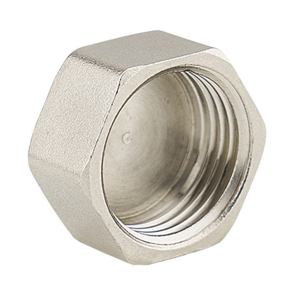 Заглушка ВР 3/8" латунь Varmega