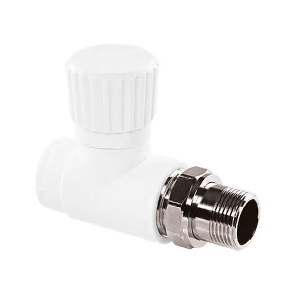 Кран радиаторный прямой PPR-НР 20-1/2" Tebo