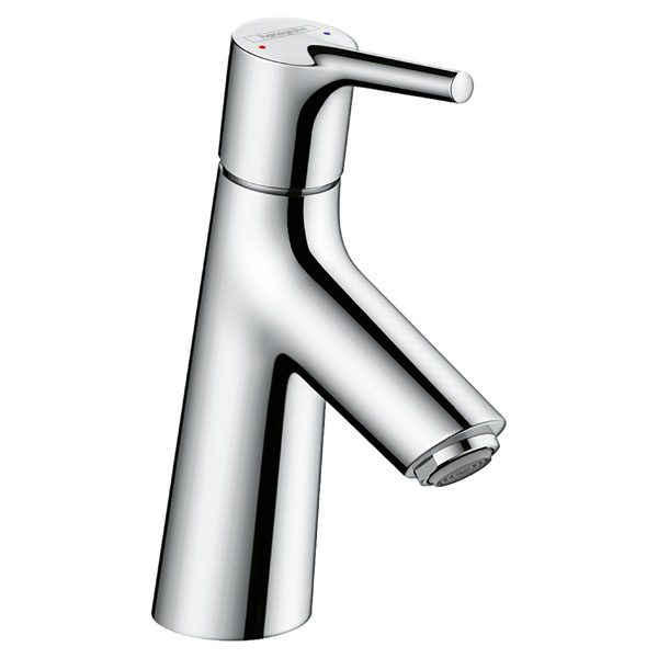 Смеситель для раковины Hansgrohe Talis S однорукояточный, 80, LowFlow, без сливного гарнитура, хром (72018000)