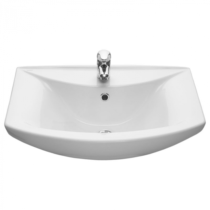 Раковина мебельная Santeri Грация с переливом белый 1.3120.3.S00.11B.0