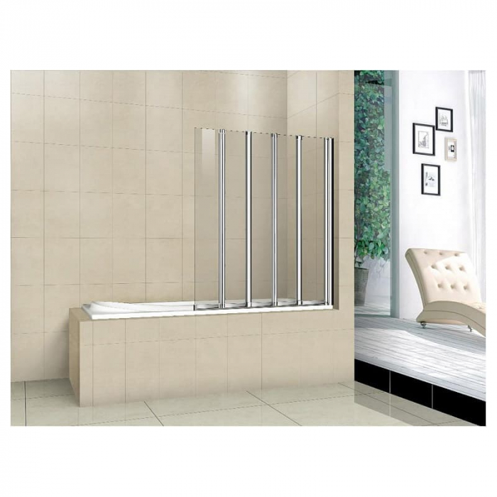 Шторка для ванны Good Door SCREEN GR5-120-С-СН 1200×1400, стекло 6 мм