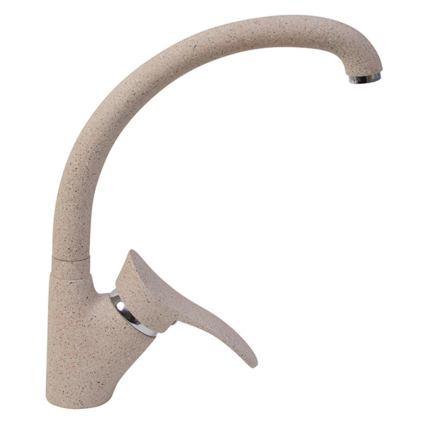 Смеситель для кухни Mixline ML-GS01 (302) однорукояточный, песочный