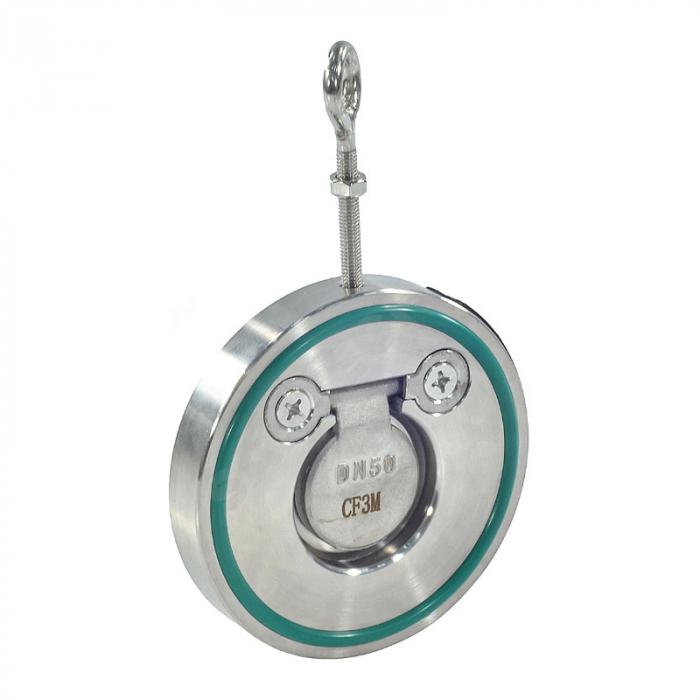 Клапан обратный одностворчатый Benarmo 3060 DN300 PN16 межфланцевый, нерж. сталь