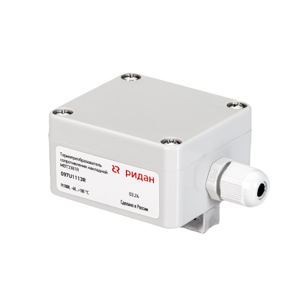 Термопреобразователь сопротивления накладной Ридан MBT 3381R, Pt1000, -60...+180 °С