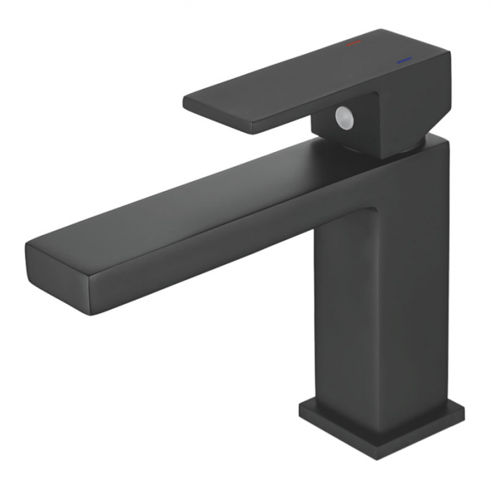 Смеситель для раковины BELZ B10672-7 однорукояточный, черный