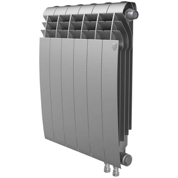 Радиатор биметаллический Royal Thermo BiLiner 500 VDR-06 Silver Satin