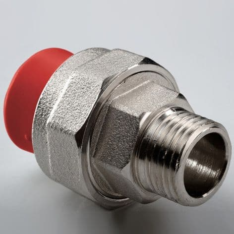 Муфта комбинированная разъемная раструбная PPR-НР 40-1.1/4" AntiFire