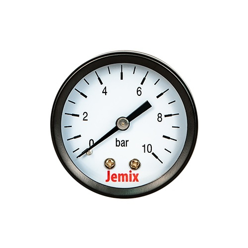 Манометр аксиальный Jemix XPS-S-10 50 мм, 0-10 бар, 1/4"