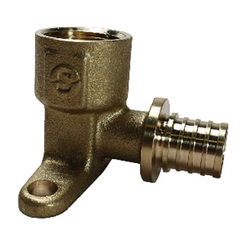 Угольник аксиальный с внутренней резьбой с креплением 16-1/2" Sinikon