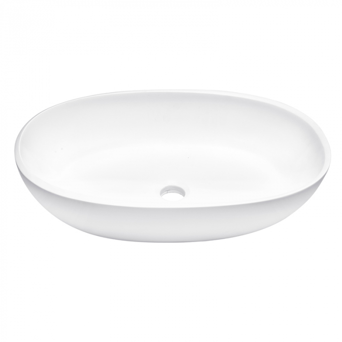 Раковина накладная NT BAGNO NT401 Milano, белый матовый