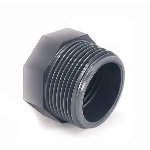 Переходное кольцо резьбовое 1"НР×3/4"ВР PVC-U Comer