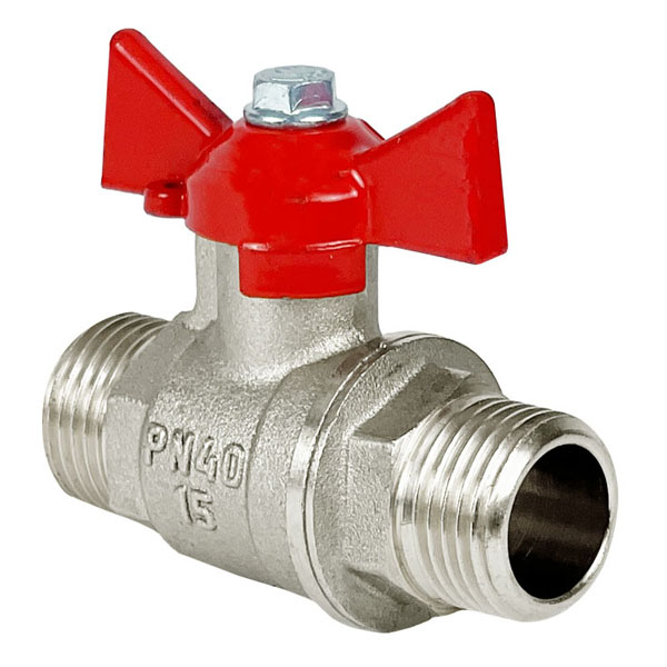 Кран шаровой Valfex 11б27фт1М DN15 (1/2") н-н баб. латунь