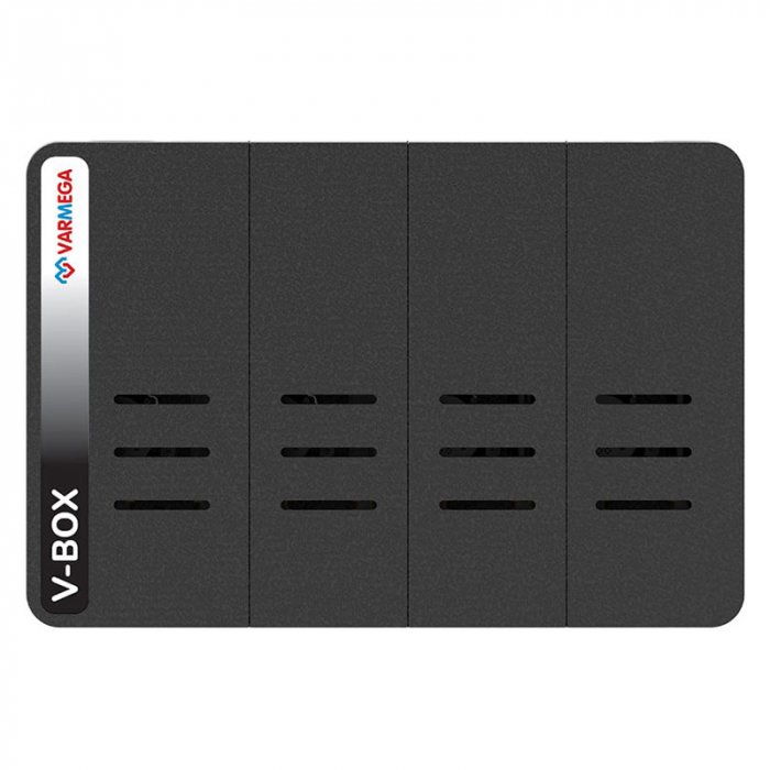 Термоизоляционный блок Varmega V-Box с коллектором и гидравлическим разделителем, 4 контура