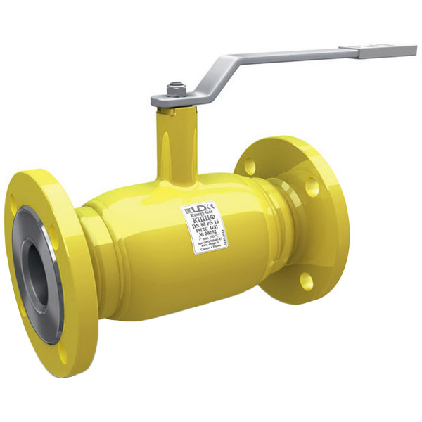 Кран шаровой газовый LD КШ.Ц.Ф.GAS.100.025.Н/П.02 сталь