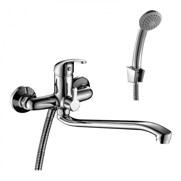 Смеситель для ванны Rossinka A35-34 однорукояточный