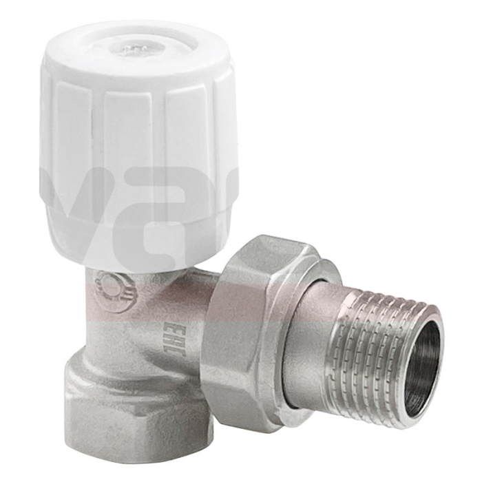 Клапан радиаторный регулирующий угловой Valfex VF.07.R.04 DN15 (1/2")