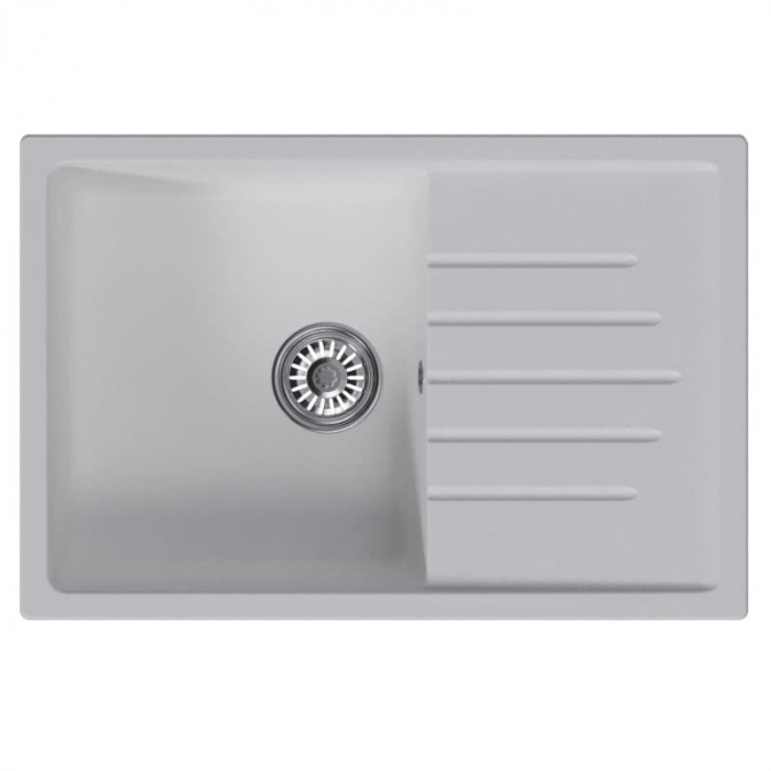 Мойка кухонная композитная MixLine ML-GM19 ультра-белая