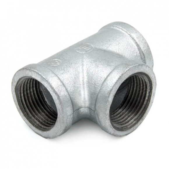 Тройник чугунный оцинкованный 1.1/4\" Fittex PLUS купить в Волгограде ...