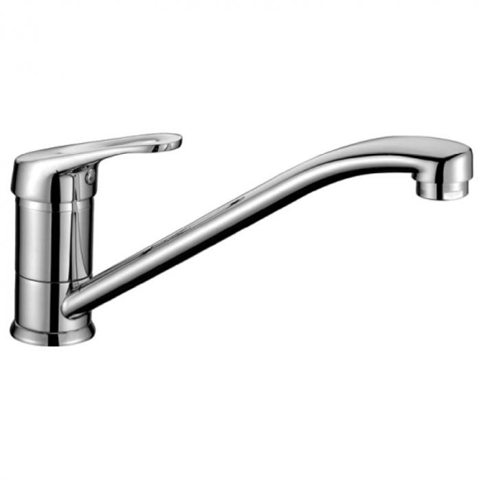 Смеситель для кухни LeMark OMEGA LM3104C однорукояточный, с поворотным изливом, хром