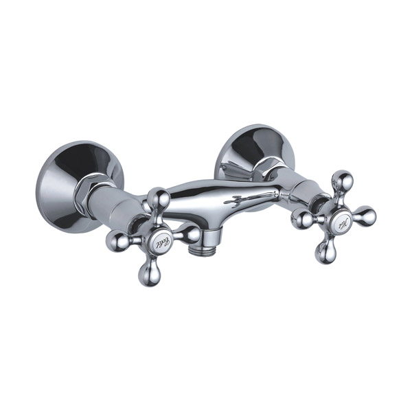 Смеситель для душа Cron CN2008 двухрукояточный, хром