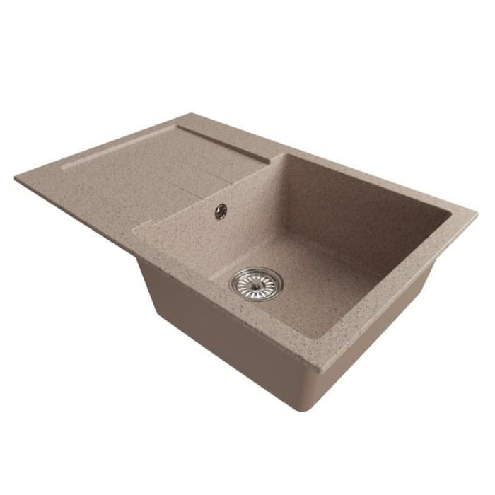 Мойка кухонная композитная MixLine ML-GM31 песочная