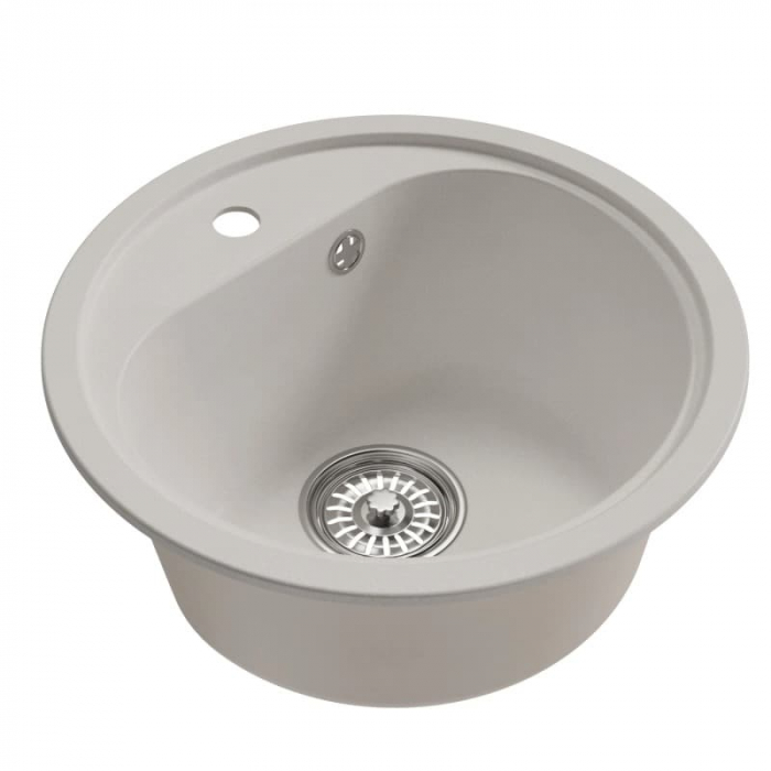 Мойка кухонная композитная MixLine ML-GM10 ультра-белая