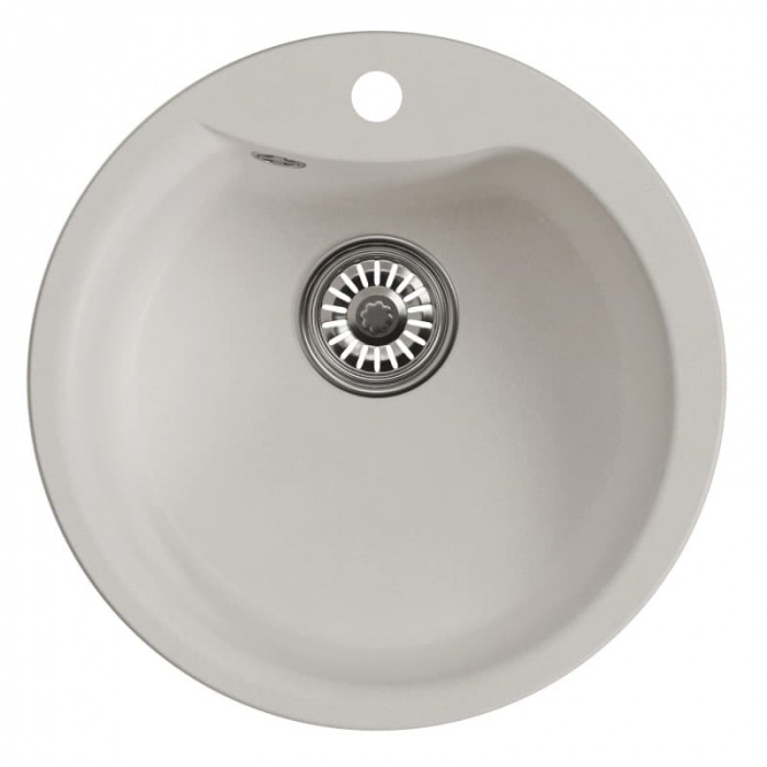 Мойка кухонная композитная MixLine ML-GM12 ультра-белая