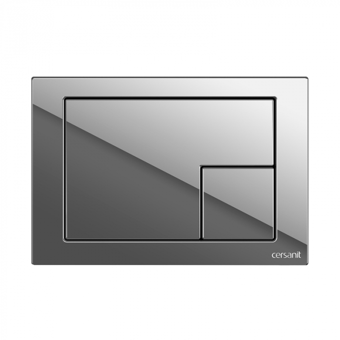 Кнопка смыва Cersanit CORNER для инсталляции HI-TEC/LINK PRO/VECTOR пластик хром глянцевый