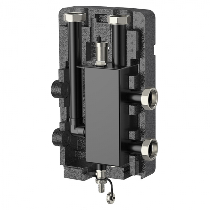 Гидравлический разделитель Varmega V-Flow DN25, сталь, с термоизоляцией