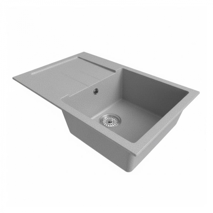 Мойка из искусственного камня MixLine КОМФОРТ МЛ-ГМ31 770x500/190 графит