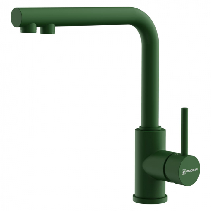 Смеситель для кухни Omoikiri NAKAGAWA 2 Plus-RG латунь/royal green