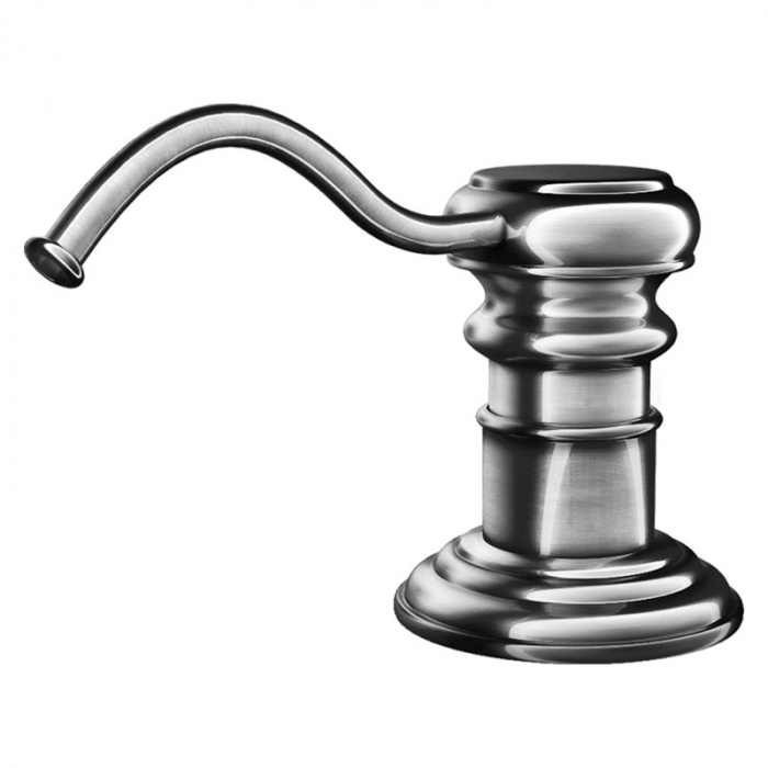 Дозатор для моющих средств Omoikiri OM-01-SI античное серебро