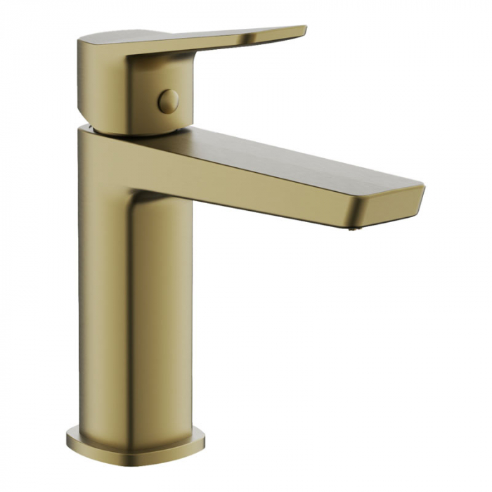 Смеситель для раковины BELZ B10715-5 однорукояточный, золото