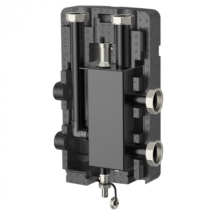 Гидравлический разделитель Varmega V-Flow DN32, сталь, с термоизоляцией