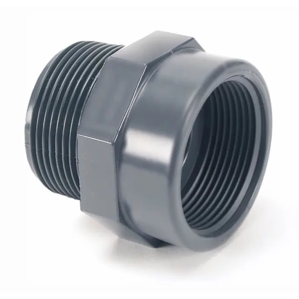 Переходник резьбовой 2"НР×1.1/2"ВР PVC-U Comer