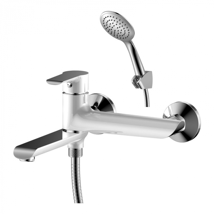 Смеситель для ванны Rossinka W35-33 однорукояточный