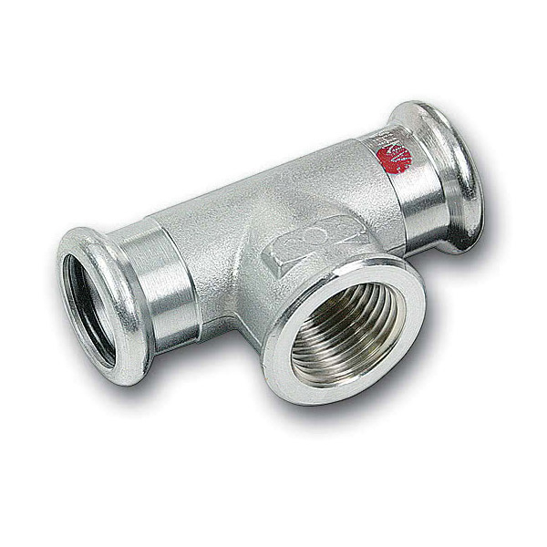 Тройник ВПр-ВР-ВПр 54-1/2"-54 сталь оц. Sanha-Therm 24130G
