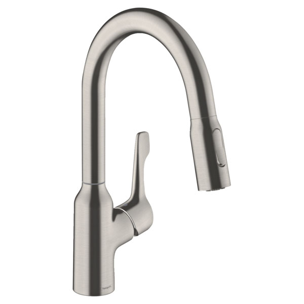 Смеситель для кухни Hansgrohe Focus M43 однорукояточный, сталь (71811800)