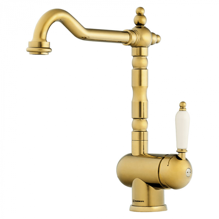 Смеситель для кухни Omoikiri KYOTO-G латунь/золото