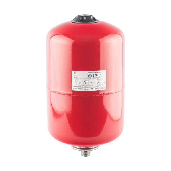 Бак расширительный мембранный STOUT STH-0004  12 л (5 бар; 3/4")
