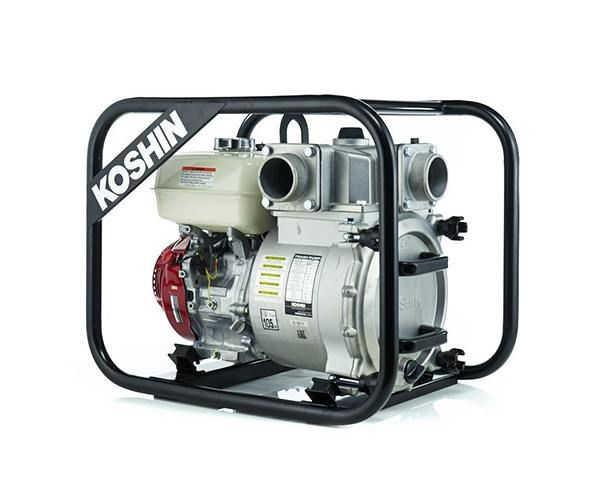 Мотопомпа бензиновая Koshin KTH- 80S для грязной воды
