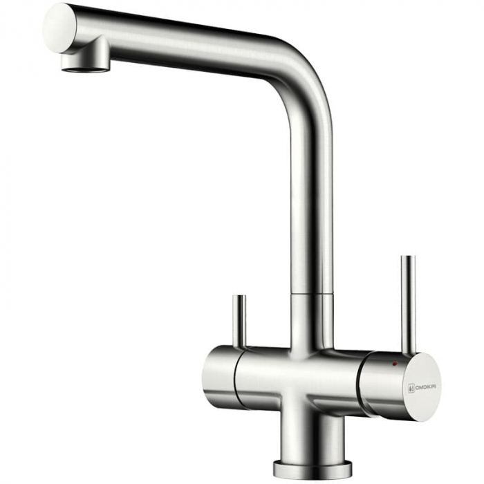Смеситель для кухни Omoikiri TAKAMATSU однорукояточный, нержавеющая сталь