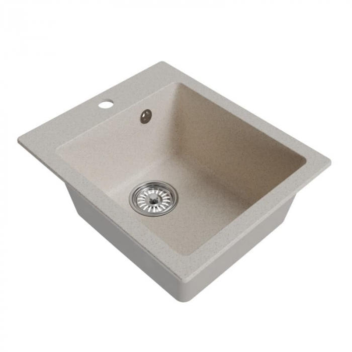 Мойка кухонная композитная MixLine ML-GM14 бежевая