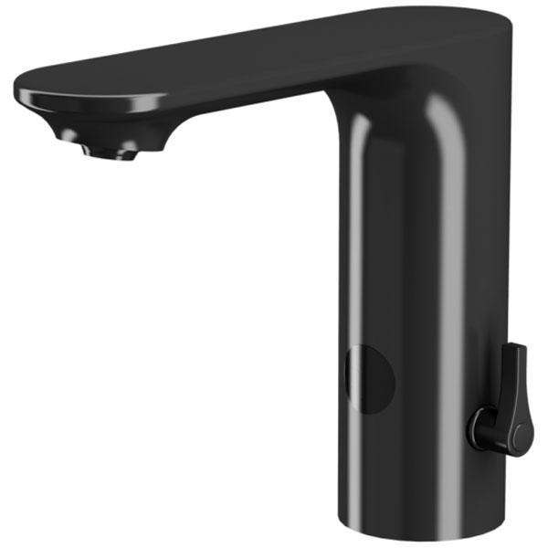 Чёрный смеситель для подачи холодной и теплой воды, 24B Sanela SLU 63V