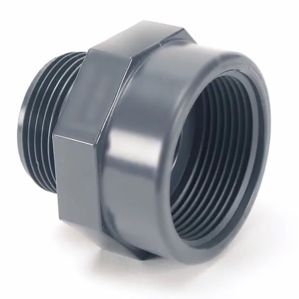 Переход резьбовой 1.1/2"НР×2"ВР PVC-U Comer